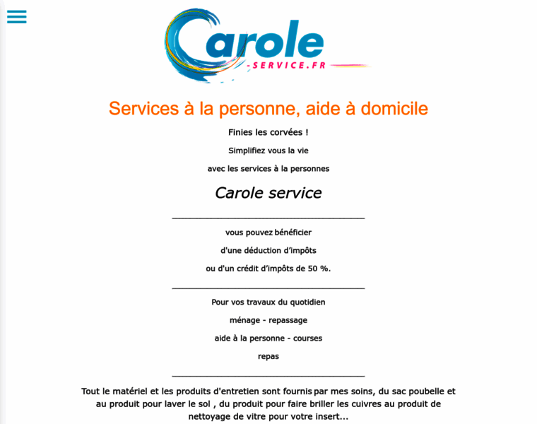 Carole-service.fr thumbnail
