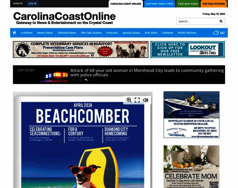 Carolinacoastonline.com thumbnail