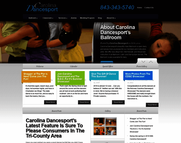 Carolinadancesportcharleston.com thumbnail