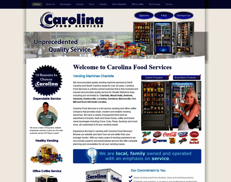 Carolinafoodservicescorp.com thumbnail
