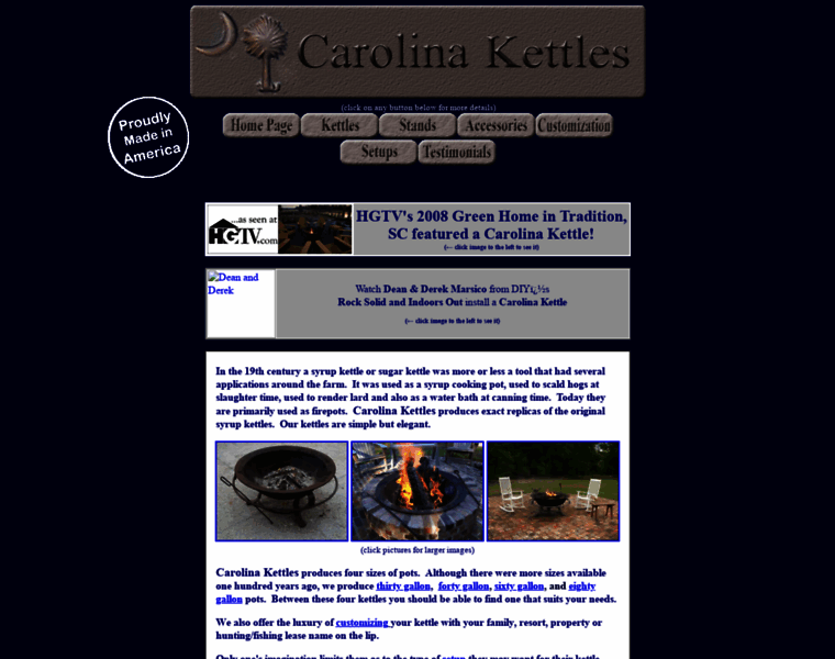 Carolinakettles.com thumbnail