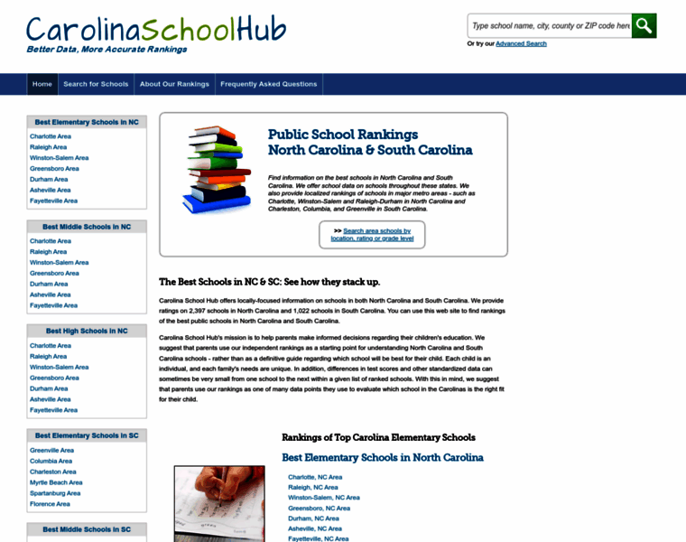 Carolinaschoolhub.com thumbnail
