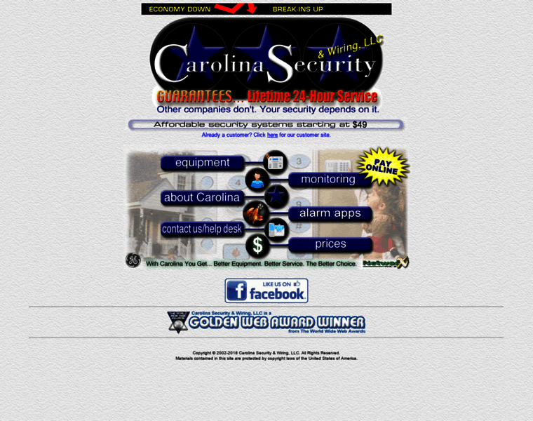 Carolinasecurity.com thumbnail