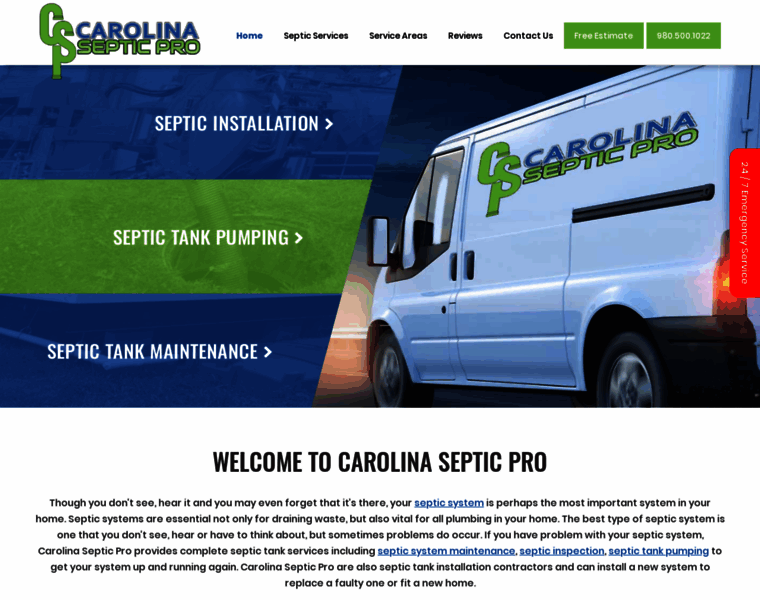 Carolinasepticpro.com thumbnail
