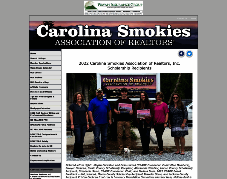 Carolinasmokiesrealtors.com thumbnail