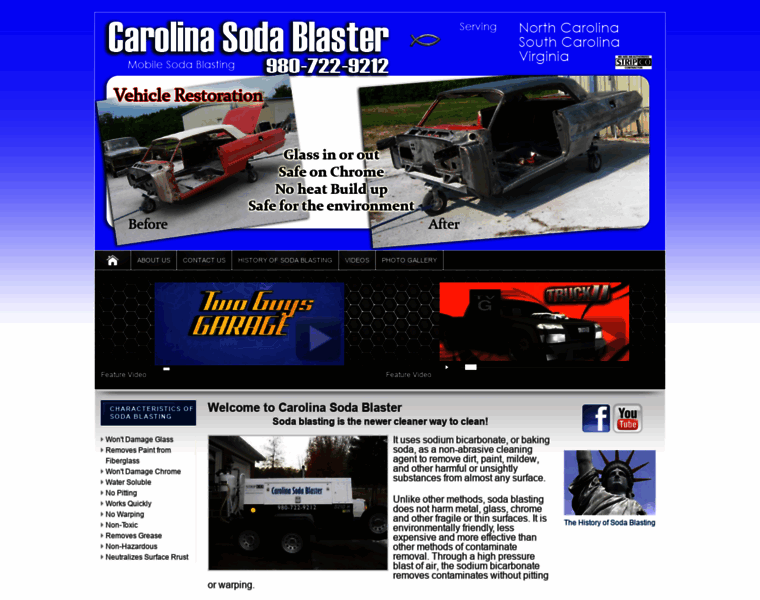 Carolinasodablaster.com thumbnail