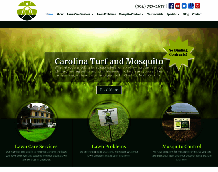 Carolinaturfandmosquito.com thumbnail