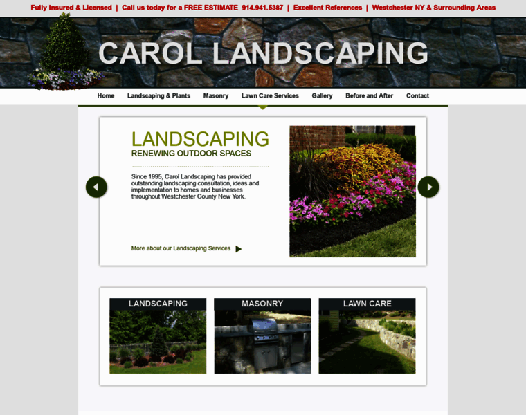 Carollandscaping.com thumbnail