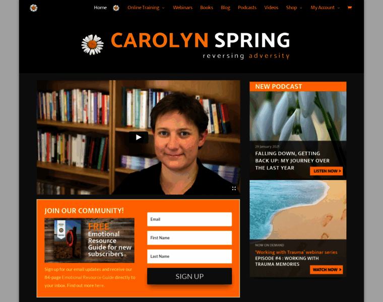 Carolynspring.com thumbnail