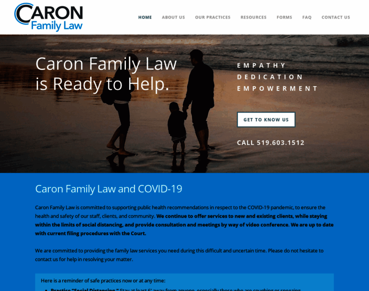 Caronfamilylaw.ca thumbnail