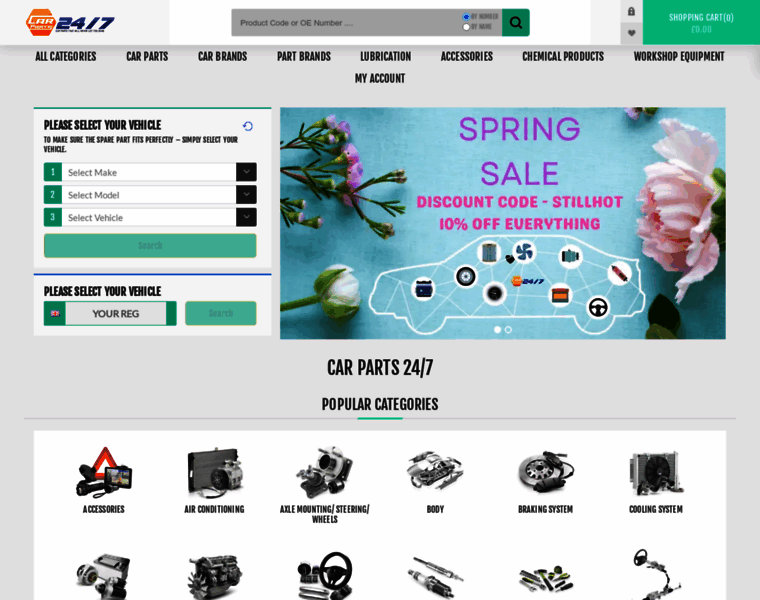 Carparts247.co.uk thumbnail