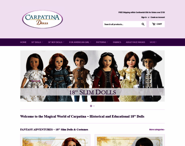 Carpatina-dolls.com thumbnail
