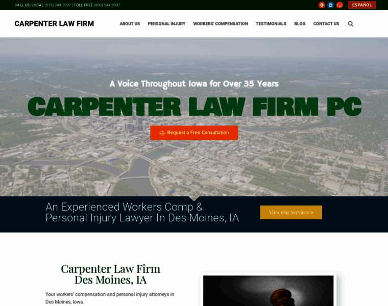 Carpenterlawfirm.com thumbnail