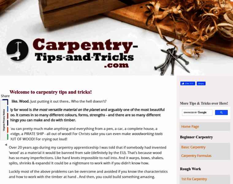 Carpentry-tips-and-tricks.com thumbnail