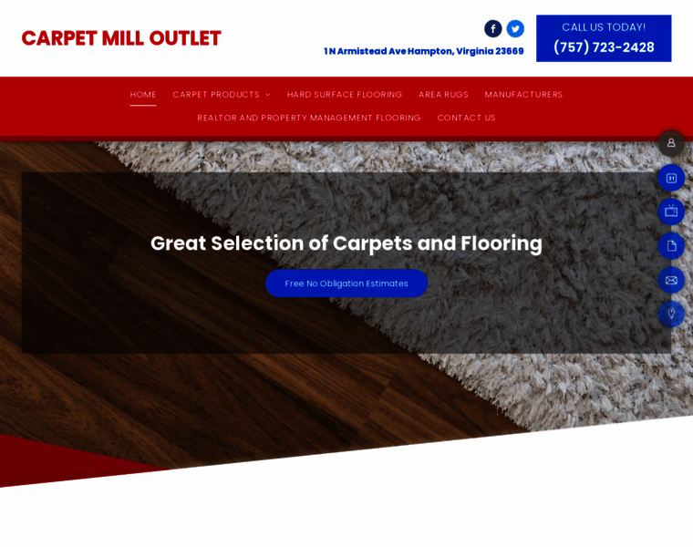 Carpet-mill-outlet.com thumbnail