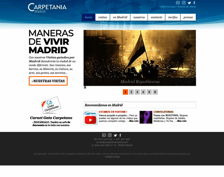 Carpetaniamadrid.com thumbnail