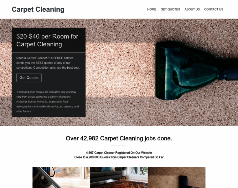 Carpetcleaning.agency thumbnail