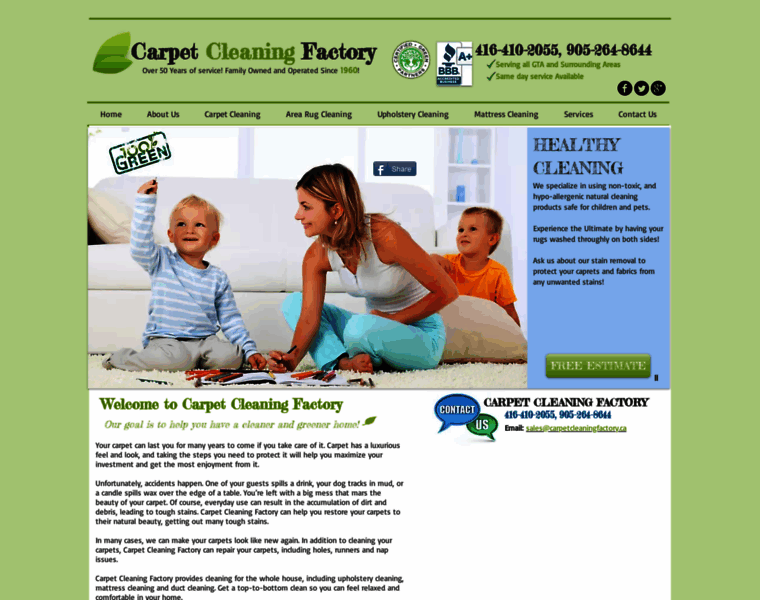Carpetcleaningfactory.ca thumbnail