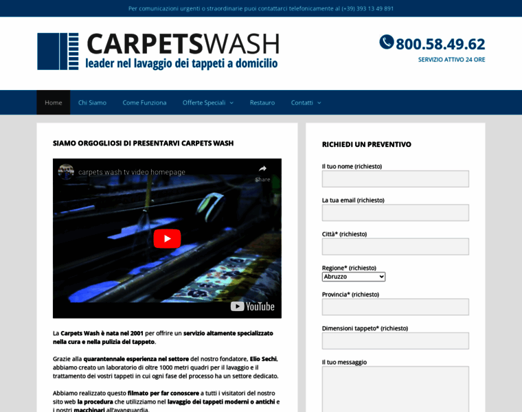 Carpetswash.it thumbnail