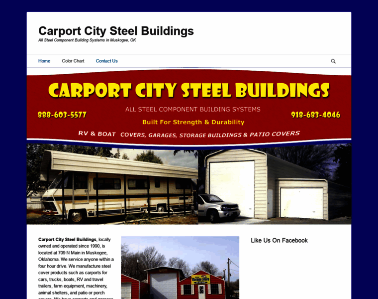 Carportcitysteelbuildings.com thumbnail