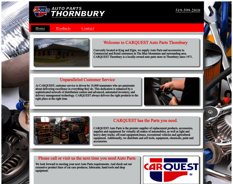 Carquestthornbury.ca thumbnail