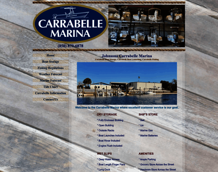 Carrabelle-marina.com thumbnail