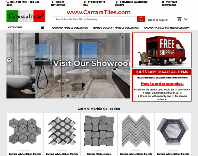 Carraratiles.com thumbnail