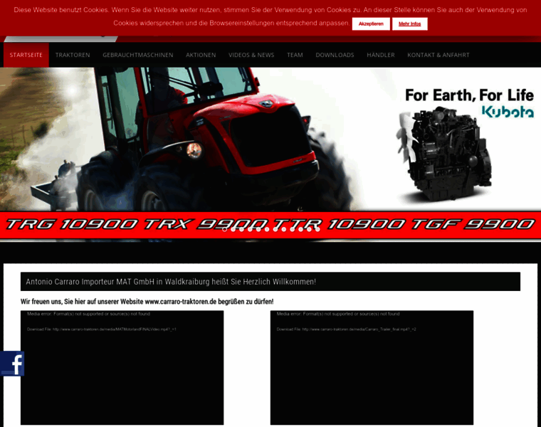 Carraro-traktoren.de thumbnail
