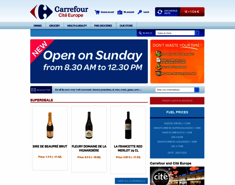 Carrefour-calais.com thumbnail