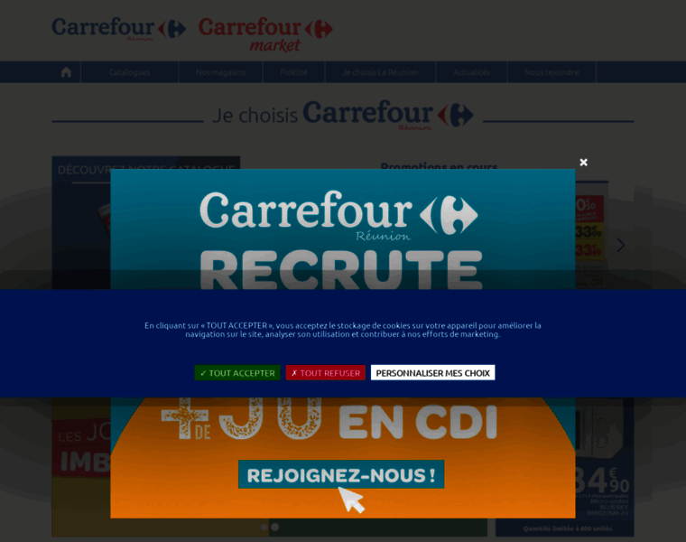 Carrefour-reunion.com thumbnail