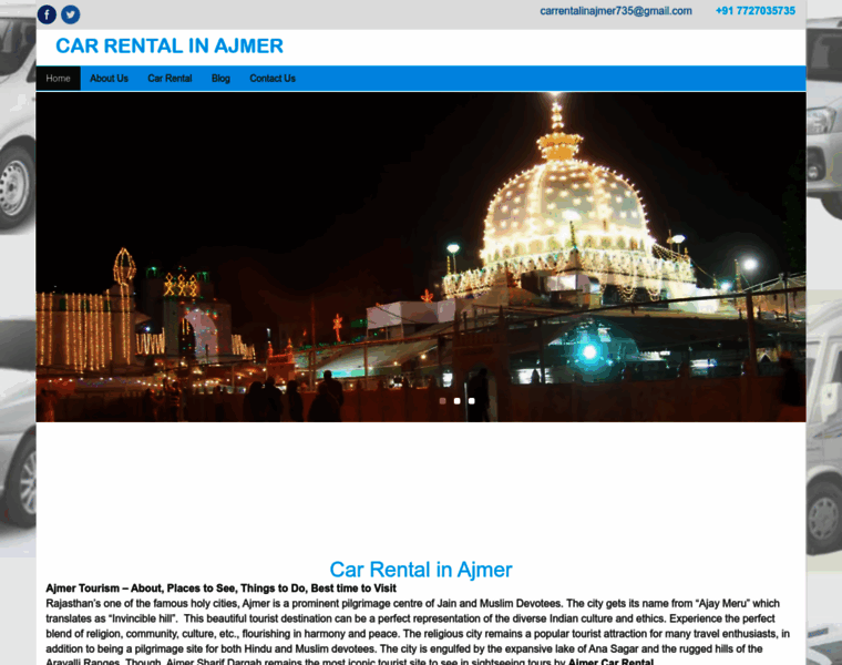 Carrentalinajmer.com thumbnail