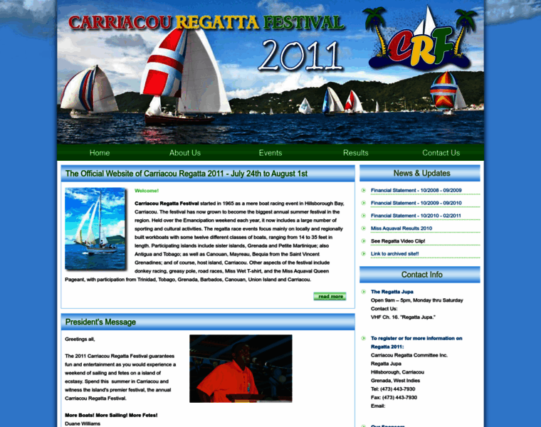 Carriacouregatta.com thumbnail