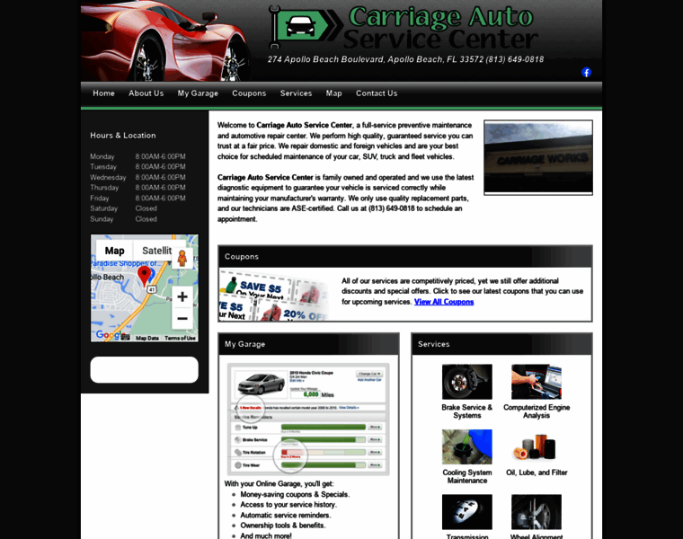 Carriageautoservice.com thumbnail