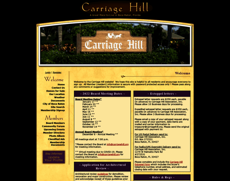 Carriagehill.org thumbnail