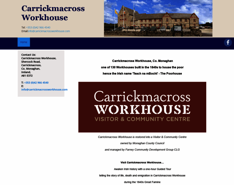 Carrickmacrossworkhouse.com thumbnail