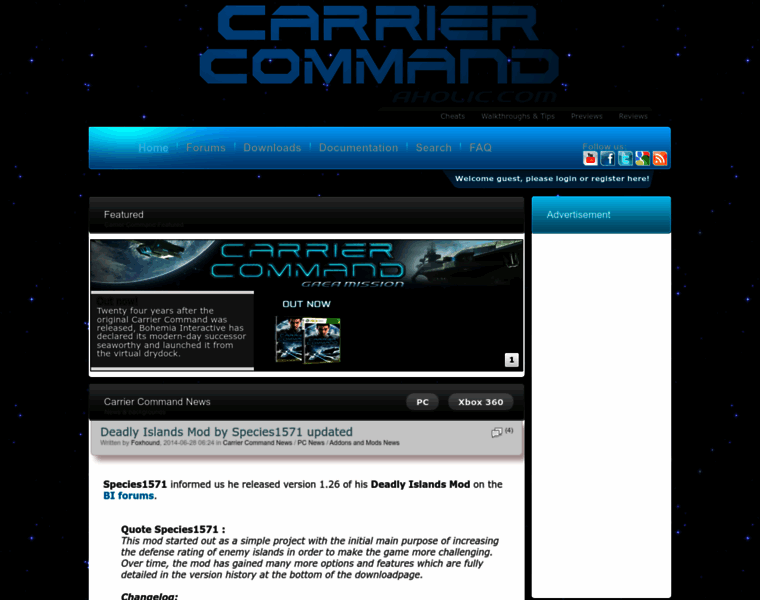 Carriercommandaholic.com thumbnail