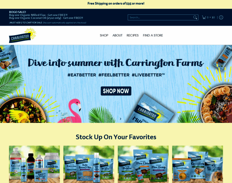 Carringtonfarms.com thumbnail