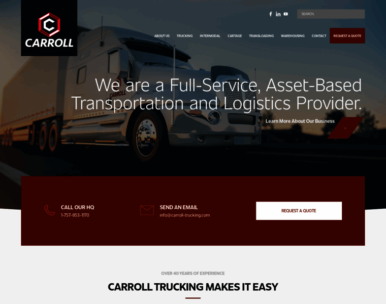 Carroll-trucking.com thumbnail