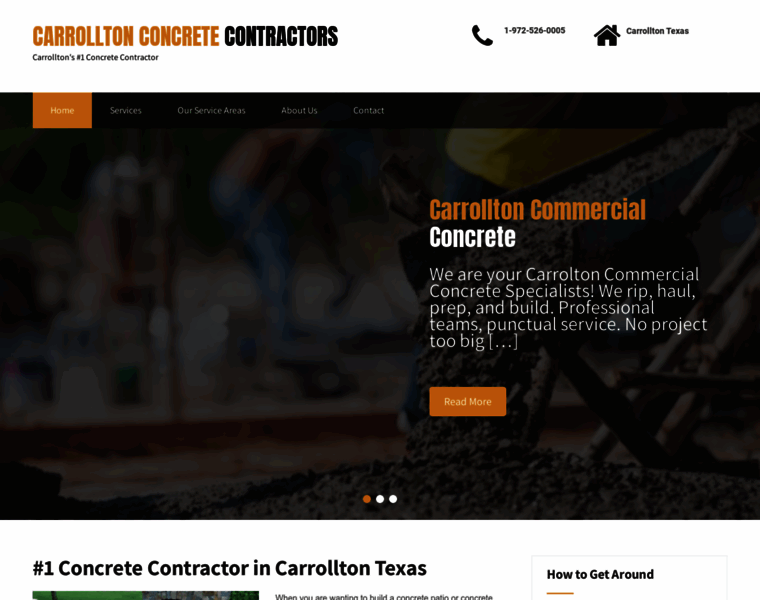 Carrolltonconcretecontractors.com thumbnail
