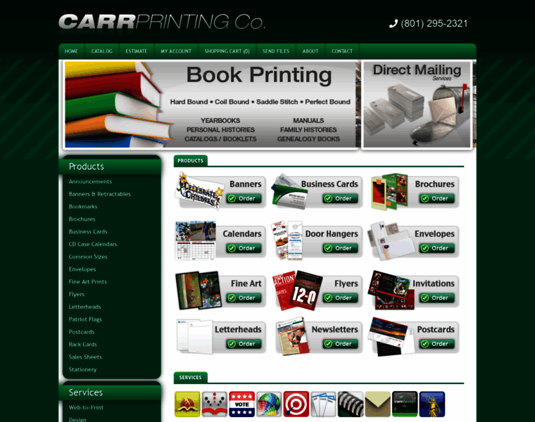 Carrprinting.com thumbnail