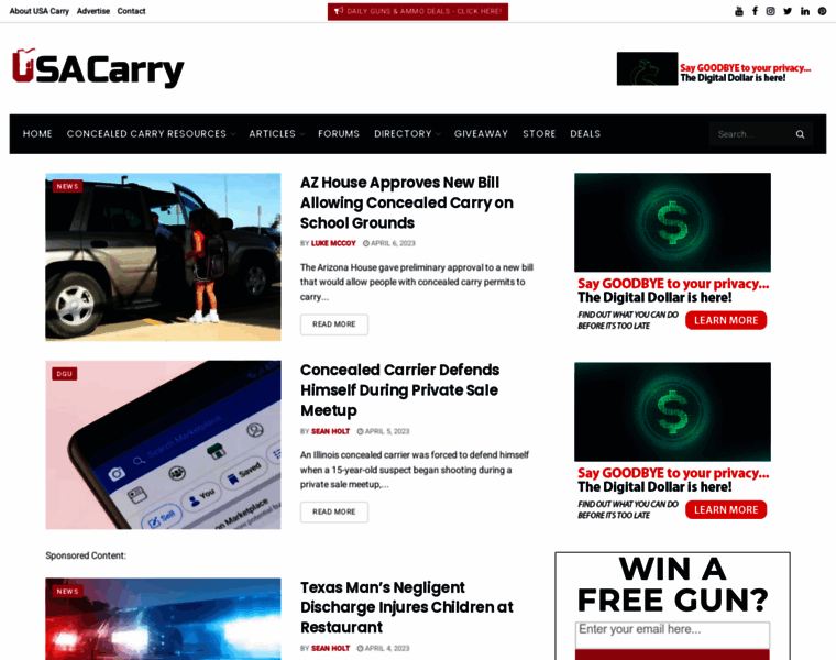 Carryconcealed.net thumbnail