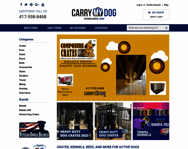 Carrymydog.com thumbnail