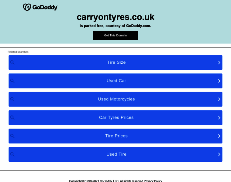 Carryontyres.co.uk thumbnail