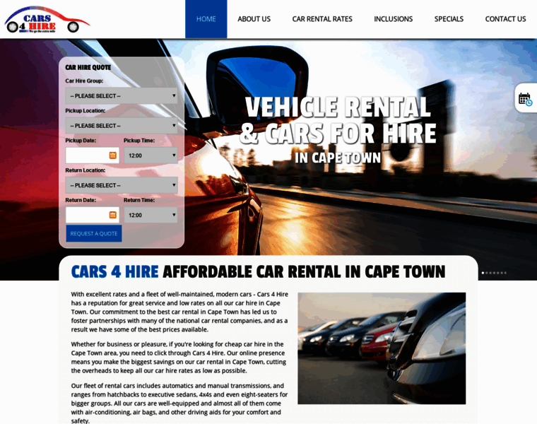 Cars-4-hire.co.za thumbnail