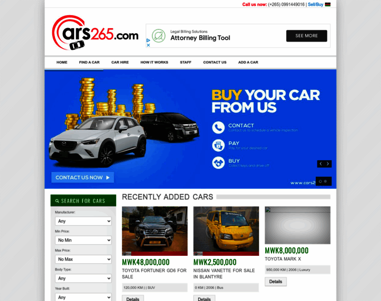 Cars265.com thumbnail