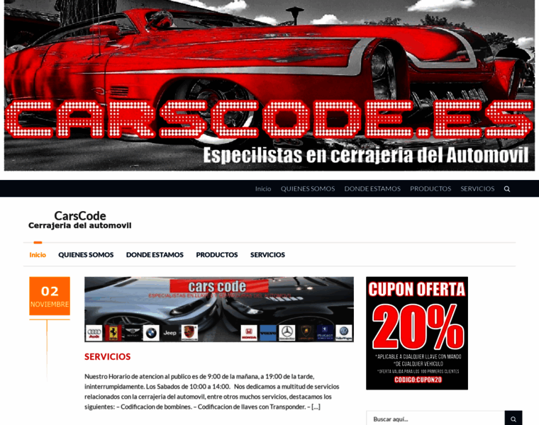 Carscode.es thumbnail