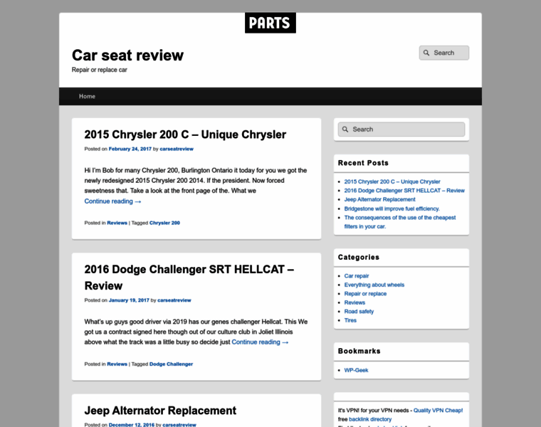 Carseatreview.org thumbnail