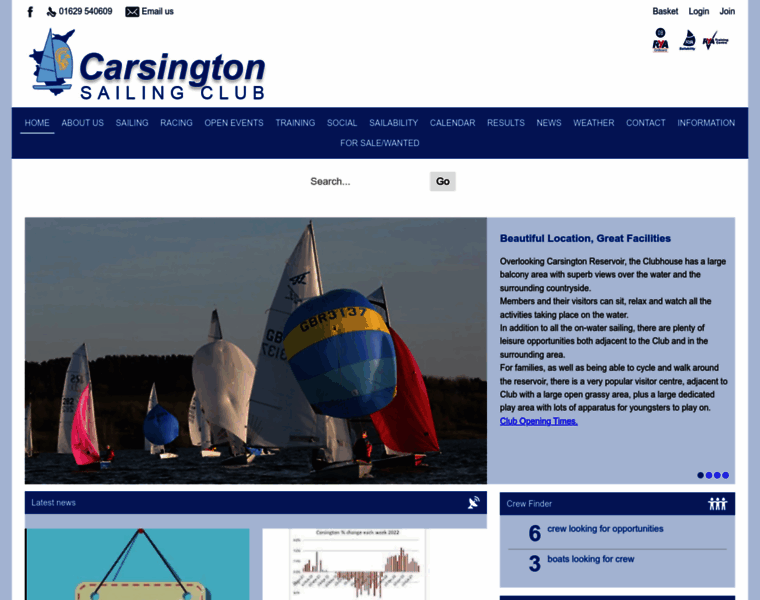 Carsingtonsailingclub.co.uk thumbnail