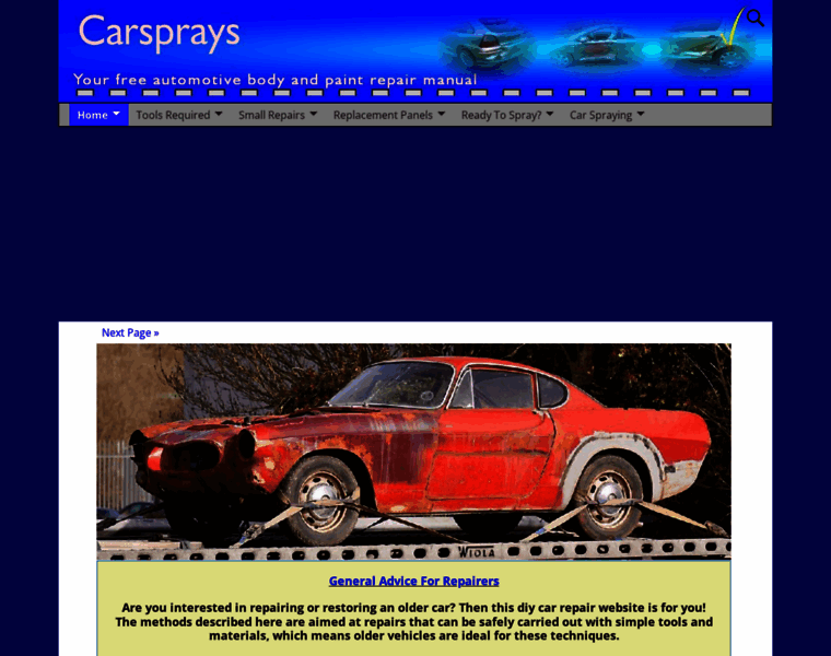 Carsprays.com thumbnail