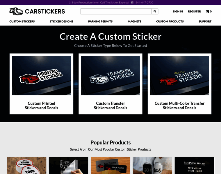 Carstickers.com thumbnail